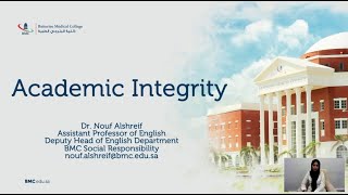 Academic Integrity  BMC [upl. by Wooldridge963]