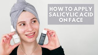 How to Apply Salicylic Acid on Face [upl. by Reinhard]