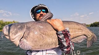 SLIME TIME with  on the Line  King Kat Tournament Trail at Clinton Lake IL [upl. by Popele]