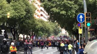 VLOG Corteo BARÇA EL CLÁSICO  Boixos Nois  ULTRAS FCB [upl. by Adnaugal]