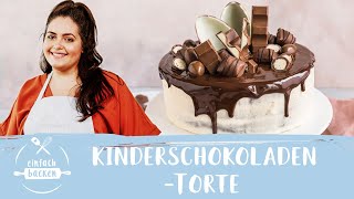 KinderschokoladenTorte – extrem schokoladig 😍 I Einfach Backen [upl. by Wengert]