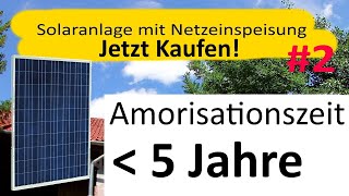 Darum solltest du JETZT ein Solaranlage Installieren  Rentabilität amp Eigene Erfahrungen [upl. by Aldredge]