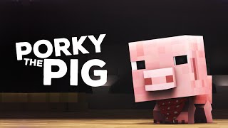 Porky The Pig  Minecrafts Got Talent Animation [upl. by Ttik948]