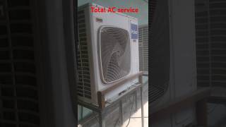 Haier AC all units service done commercial Ac shorts video [upl. by Eillam]