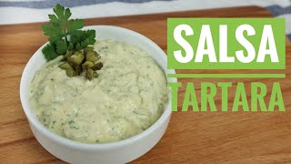 SALSA TARTARA  Estilo Venezolano  Facil Recetas Venezolanas [upl. by Sumner]