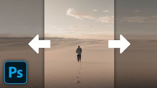 How to Stretch An Image Using Photoshop 2MinuteTutorial [upl. by Girardi634]