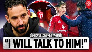 Amorim Addresses Garnacho Sub REACTION  Man United News [upl. by Drofkcor]