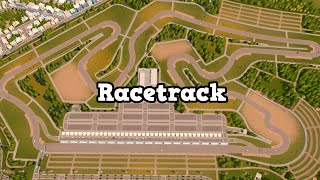 Building a Racetrack in Cities Skylines  Sunset Harbor DLC [upl. by Ethelbert]