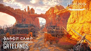 Horizon Zero Dawn Remastered  Bandit Camp  Gatelands [upl. by Lihka]