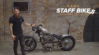 Jimbos Shed Built Yamaha XS650 Hardtail [upl. by Jenesia]