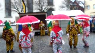 Wangen im Allgäu Fasnet 19022012 Schellentanz [upl. by Yorgo]