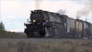 Union Pacific Big Boy 4014 Eastbound to Laramie WY 2019 [upl. by Meihar752]