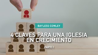 4 claves para una iglesia en crecimiento  Parte 1  Bayless Conley [upl. by Nylhtac626]