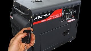 Aurora Generator Review  Silent Diesel Generator [upl. by Harriot449]