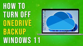 How To Turn Off OneDrive Backup Windows 11 [upl. by Timms908]