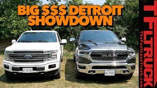 2019 Ram 1500 vs Ford F150 Limited Review Canucks amp Trucks Luxury Edition [upl. by Ymmaj]