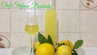 Limoncello Ricetta segreta dello Chef Stefano Barbato [upl. by Abie]