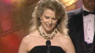 Candice Bergen Wins Best Actress TV Series  Golden Globes 1989 [upl. by Nahtaj821]