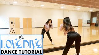 IVE 아이브 LOVE DIVE Lisa Rhee Dance Tutorial [upl. by Teodorico668]