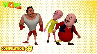 Motu Patlu  Non stop 3 episodes  3D Animation for kids  87 [upl. by Mera509]