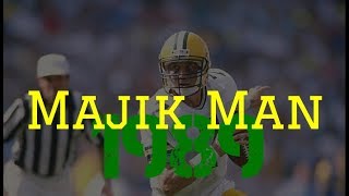 Don Majkowski 1989 Packers Highlights [upl. by Ahgem]