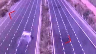 The End CCTV captures how speeding vehicles collide on Yamuna Expressway [upl. by Armilla]