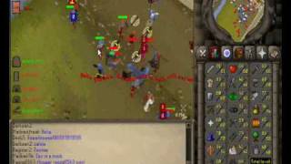 Zezima Castle Wars Massacre [upl. by Carbo976]