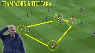 Football ● TeamWork Plays amp Tiki Taka Goals ● Best Combinations [upl. by Adnahsor]