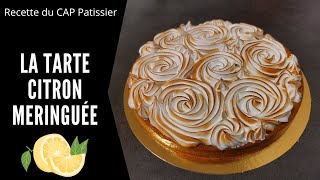 Recette CAP  La tarte aux citrons meringuée [upl. by Aikenahs]