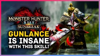 Monster Hunter Rise Sunbreak  Gunlance is INSANE With This New Skill [upl. by Housen]