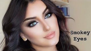 Nojeen Makeup Tutorial  Smokey Eyes   سموکی مەیک ئاپ [upl. by Aihtak]