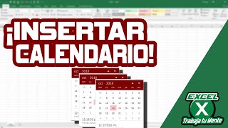 Inserta un Calendario Desplegable en una Celda [upl. by Ainitsirc173]