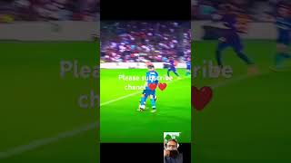 Ronaldo vs pique best football shortvideo shortsfeed shorts [upl. by Yrkcaz]