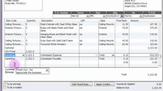 Accrual Method for Calculating Commissions in QuickBooks [upl. by Netsuj]