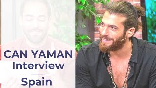 Can Yaman ❖ Mediaset Spain Interview ❖ Complete ❖ English ❖ 2019 [upl. by Darees]