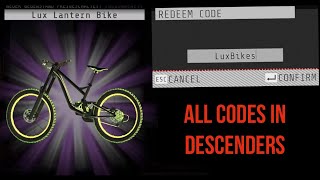 NEW All Codes in Descenders 2024 descenders tips 10 [upl. by Dorwin96]