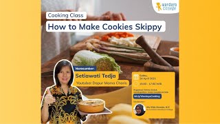 “Cooking Class  How to make Cookies Skippy”  Wardaya College [upl. by Aznaed]