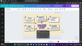 como hacer un cuadro sinoptico en canva [upl. by Nylesoy]