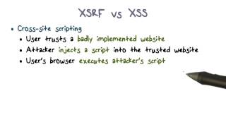 XSRF vs XSS [upl. by Eldwin]