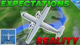 Turboprop Flight Simulator Expectations VS Reality [upl. by Maressa]