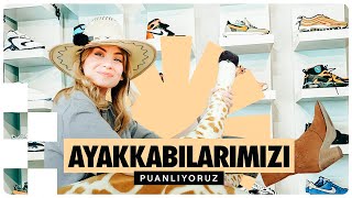 AYAKKABILARIMI PUANLIYORUZ 👠👢 [upl. by Barstow]