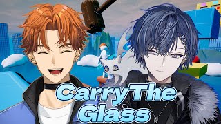 【Carry The Glass】二人がかりでガラスを運ぶぜ！！【小柳ロウ北見遊征にじさんじ】 [upl. by Nemad830]