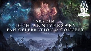 Skyrim 10th Anniversary Fan Celebration amp Concert [upl. by Ylellan]