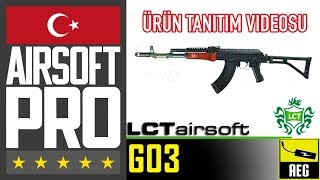 AirsoftPRO  LCT Airsoft AK47 İncelemesiG03 NV [upl. by Ahsekat]