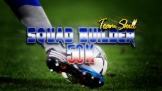 FUT14  Squad Builder  quotSkillquot 50 000 crédits [upl. by Marlane]