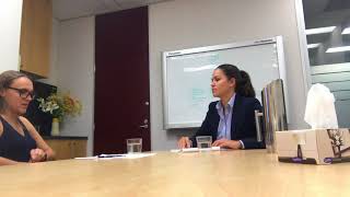 Client interview Laws Lawyers Society [upl. by Etteluap]