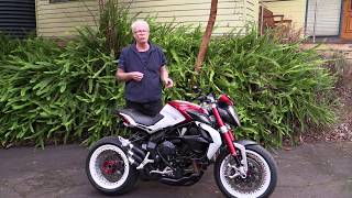 MV Agusta Dragster 800RR Review [upl. by Barri751]