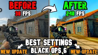 Best PC Settings for COD Black Ops 6 Optimize FPS amp Visibility [upl. by Weidner198]