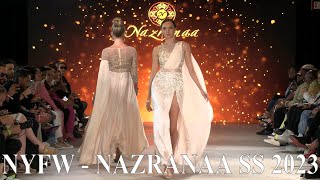 Nazranaa NYFW SpringSummer 2023  Samsmi [upl. by Chevalier]