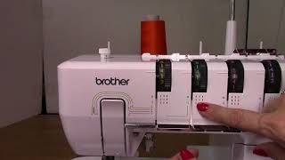 Chainstitch on Brother Coverstitch Machine [upl. by Euqirrne]